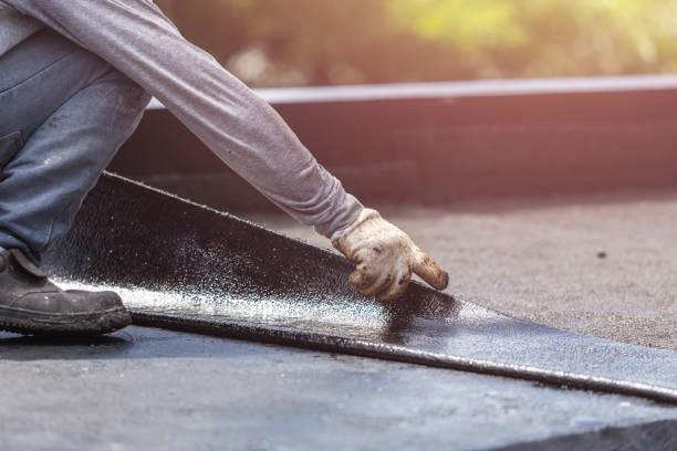 Professional Basement Waterproofing technician working in Fredonia, KS